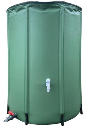 Botte per la pioggia, raccoglitore per l'acqua piovana, smontare il serbatoio di stoccaggio 'acqua pieghevole | Contenitore da giardino per raccogliere l'acqua piovana e conservare l'acqua