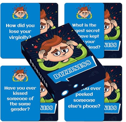 Generiska konversationskort, 50 delar spel för djupgrundlig underhållning för två eller i grupper – brädspel för vuxna vänner dejter par bilresor resor