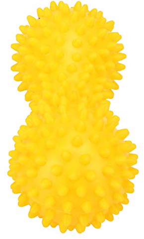 Generic Pelota de Masaje de Fascia, Pelota de Yoga Duradera para Fitness y Tensión de Liberación para Tendencias Deportivas, PVC, Verde, 5,9x2,8 Pulgadas (YELLOW)