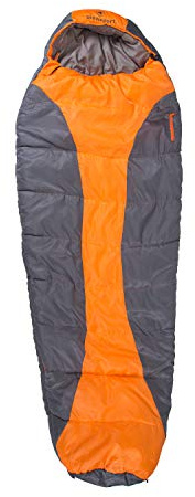 Stansport Glacier mumie sovsäck 1,4 kg, orange, 218 cm l x 86 cm b