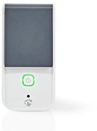 Nedis SmartLife - WLAN Smart Stecker - IP44 - Leistungsmesser - Typ F (CEE 7/7) - Integriert in die Nedis SmartLife App - Kompatibel mit Amazon Alexa & Google Home