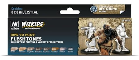 AV Vallejo Wizkids Set - Fleshtones