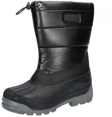 CMP Kids Sneewy Snowboots-3q71294-j, Snow Boot Unisex-Kinder und Jugendliche, Schwarz, 37 EU