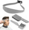 LOMSUXA Peine Cortapelo de 3 Piezas, Peine para Pelo de Hombre, Peine Cortapelo de Barbero, Peine Cortapelo Portátil, Guía de Corte de Pelo de Silicona para Peluqueros, Ideal para Cortes de Pelo