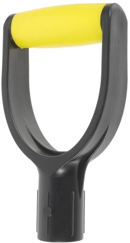 Angoily Cucharón Herramienta Mango De Pala Manejar Reemplazo Cuadrado Pala De Jardinería Mango De Agarre De Pala De Jardín Paleta De Jardín Palas Cenefa Césped Yellow El Plastico