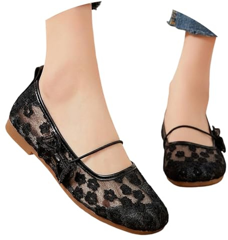 HTNEDNST Bailarinas para mujer Zapatos de verano suaves sin cordones Zapatos de boda Elegantes bailarinas de tiras cerradas Zapatos planos cómodos de tela transpirable Zapatos de novia ligeros, A2