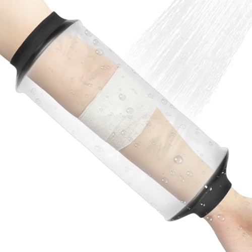 AYBUY Protection Platre Bras, Protège-Plâtre Bras/Coudé, Réutilisable | pour Douche et Piscine, réutilisable et durable, Doux et Confortable,Maintenir le Bandage au Sec, pour main,poignet, coude