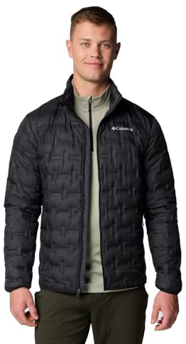 Columbia Men's Delta Ridge II Down Jacket, Black, Medium