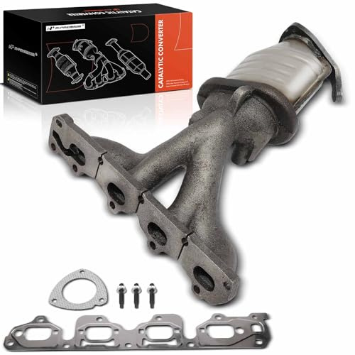 A-Premium Exhaust Manifold Catalytic Converter Kit Direct-Fit Compatible with Chevrolet Malibu 2004-2010 & Pontiac G6 2008-2010 & Saturn Aura 2008-2009, 2.4L, EPA Compliant, Replace# 12618546
