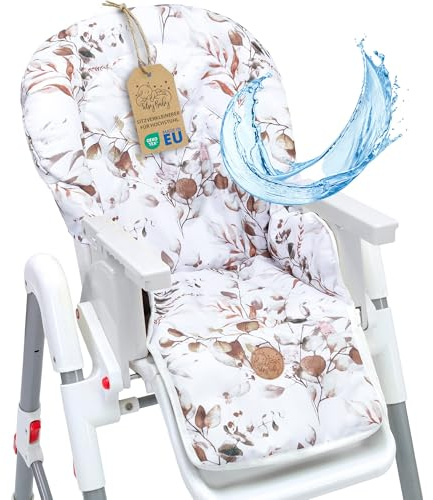 Copri seggiolone pappa universale - copriseggiolone bambino e bambina cuscino imbottitura riduttore per sedia con un rivestimento impermeabile stabile certificato Oeko-Tex Blattera