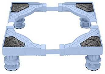 Base Ajustable para Lavadora y refrigerador - Pedestal Elevado para Lavadora, Secadora, lavavajillas y Aire Acondicionado Vertical - Longitud de 50-60 cm Resistente y