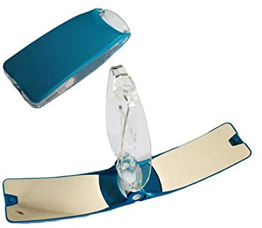 B-FLY (CPUK) POCKET SIZE SOLAR CIGARETTE LIGHTER FIRE STARTER NO SPARK DUAL ENERGY LIGHTER HOLDER CAMPING HIKING OUTDOOR SURVIVAL EMERGENCY WINDPROOF FOLDABLE REFLECTOR IGNITION IGNITER TOOL