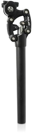 XLC Unisex – Erwachsene Federsattelstütze SP-S11, Schwarz, 350 mm