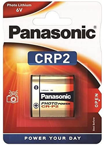 ‎Corp. Panasonic Pile au Lithium CRP2 6 V - Blister 1