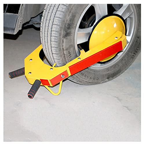 Sabot de roue antivol réglable pour voitures, camions, camping-cars, bateaux – 2 clés incluses – Solution de sécurité durable.