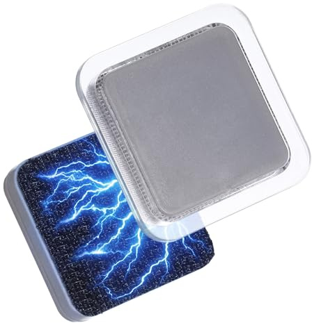YBEATY Brosse magnétique pour aquarium - Nettoyant pour aquarium - Super magnétique - Grattoir à algues - Mini tampons à récurer les taches - Outil de nettoyage pour aquariums