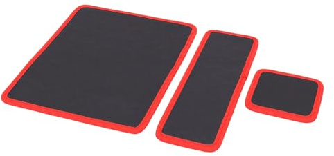 Vvikizy Flexibel Magnetisk Verktygsdyna Set med 3 Starka Delar Hållare för Bilverkstad PVC-belagd