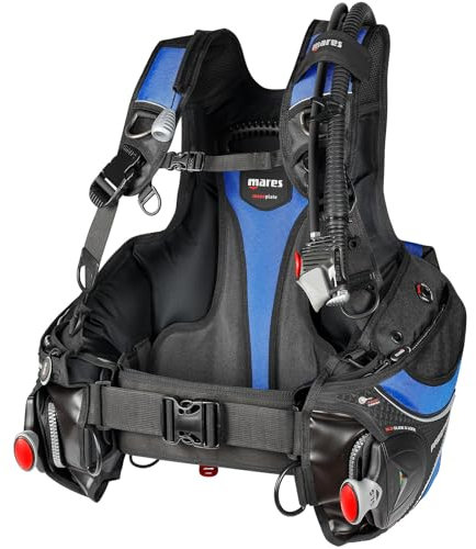 Mares Prestige SLS BL, Tarierjacket für Erwachsene, Unisex, Blau, L