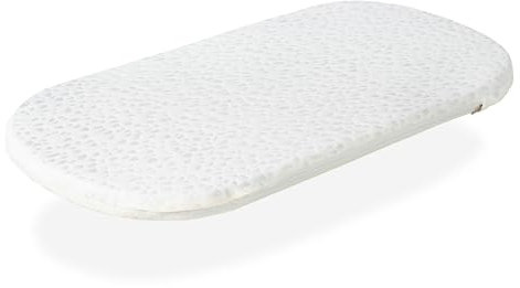 DORMISSIMO Stubenwagen Matratze 78x36 Höhe 3 cm 2 in 1: Matratze für Kinderwagen, Babywanne, Wiege + Matratzenschoner - Herausnehmbar, Perforierter Schaumstoffkern und Atmungsaktiv