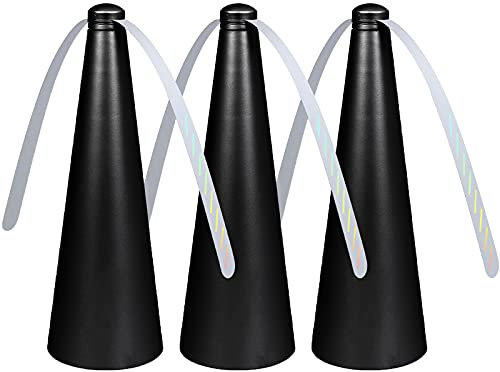 TableRe 3 Pcs Fliegenschutz-Fan Fliegenabweisender Ventilator Tragbarer Fliegenschutzventilator Fly Repellent Fan Insekten fliegenventilator für Innen-Außenbereich