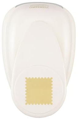 Vaessen Creative Perforadora cuadrada de 3,8 x 3,8 cm, para manualidades, papel de decoupage