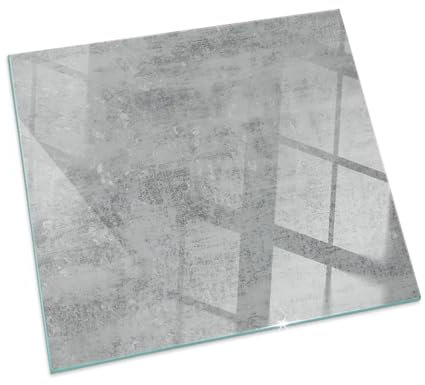 Piastra per camino e stufa 60x60 cm di Vetro Temperato Protezione del Pavimento Resistente a Scintille Design Elegante Quadrato Resistente alle Alte Temperature - Trama di sfondo astratto
