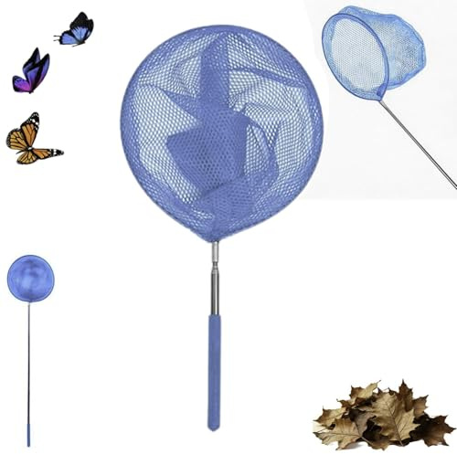 Generico Retino Piscina, Rete a Maglia Fine dello Skimmer per Foglie Retino, Raccogli Foglie con Asta Telescopica, Piccoli Skimmer a Rete Piscine, per vasche idromassaggio, Spa, laghetti