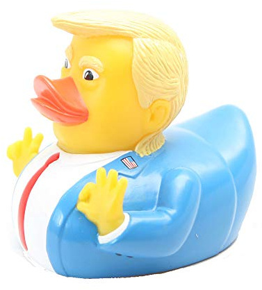 Baby Bath Toys Trump Rubber Squeak Bath Duck Baby Bath Duckies - for Kids Gift Birthdays Baby Showers Bath Time
