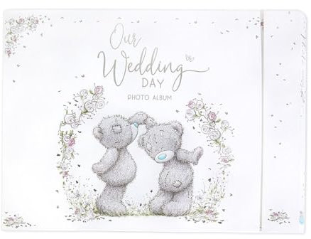 Me to You Tatty Teddy Boxed Wedding Photo Album - Official Wedding Collection, Pink