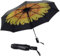 SY COMPACT FBA-H-Regenschirm mit gelben Blumen, Gelbe Blumen