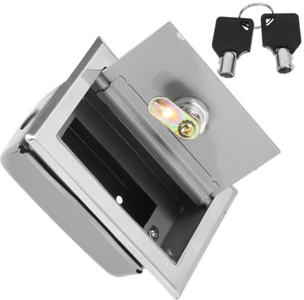 Gadpiparty Rolling Shutter Door Switch Box Empty Station Shutter Door Lock Manual Control Stylish Design Safe Operation