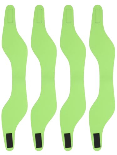 BESTonZON 4 Pezzi 4 Pezzi Fascia per la Protezione delle Orecchie da Nuoto in Neoprene, Fascia Regolabile per Nuotatori Uomo e Donna, Copriorecchie Sportiva per Piscina, Spiaggia e Doccia,