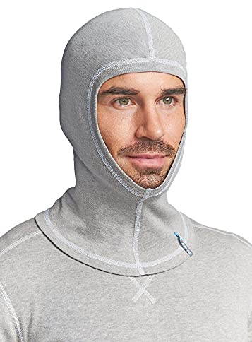 SILVER 25 Schalmütze für Herren mit Neurodermitis - grau Größe 2 (52-58)