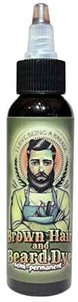 I-LOVE-BEING-A-BARBER-Brown-Hair and Beard-Dye-Enhancement-2oz