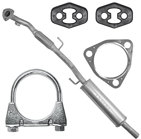 Ferroz Mitteltopf Auspuff Mittelschalldämpfer für 1.2i Skoda Fabia 1 I 6Y Roomster 1 I