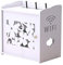 Generic Set-Top-Box Regal Router Aufbewahrungsbox Holz Kunststoff Wandhalterung Brandschutz Mehrschichtige Aufbewahrung