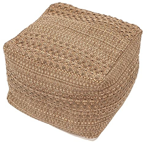 CAXUSD Thick Cotton Linen Chair Cover Floor Cushion Cover Removable Washable Japanese Style Indoor Seating Mat for Meditation and Home Use
