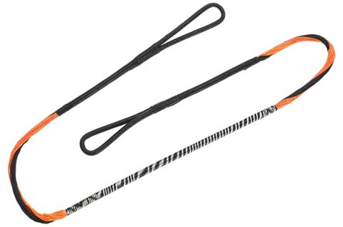 OTOTEC Ersatz der Bogensehne Kompatibel mit EK Adder Kompatibel mit R9-Armbrust für Armbrüste mit 120 Lb 20 Strängen Länge 43,8 cm HMPE-Material Orange Und Schwarz