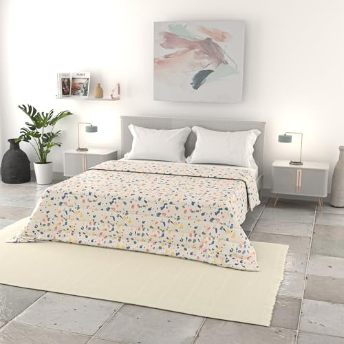 Italian Bed Linen Printed Summer Duvet BASIC, Printed Microfiber, 250x240cm, Background