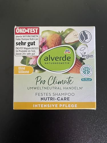 alverde NATURKOSMETIK Festes Shampoo Nutri-Care, 60 g