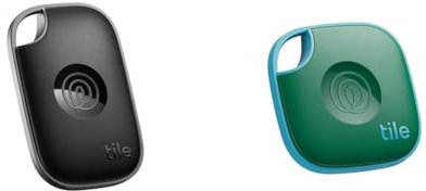 Tile by Life360 Pro (2024) - Powerful Bluetooth Tracker Bundle, Key Finder and Item Locator for Keys, Bags and More, Black + Green