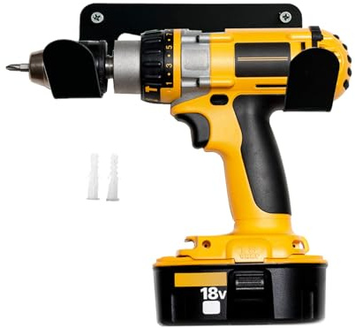 Étagère de rangement pour outils électriques – Support mural pour outils électriques | Étagère utilitaire robuste pour garage, maison, magasin, abri de jardin, atelier, camion, réparation automobile