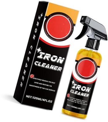 Zeizafa Detergente Antiruggine per Esterni Auto da 120 Ml Catene Auto in Metallo Superfici Multiple Detergente Macchie Ferro Dissolvi Ruggine Restauratore Superfici Automobilistiche