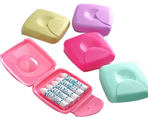 sedensy Frauen Tampons Aufbewahrungsbox, Reisen outdoor tragbar Frauen Tampons Aufbewahrungsbox Halter, Zufällig, Free Size