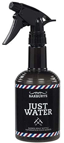 Barburys Flacon vaporisateur pour coiffeur Noir 600 ml