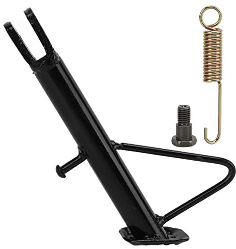 Cavalletto Supporto per Piede di Parcheggio Moto Laterale Posteriore per Scooter(18CM)