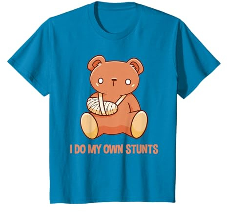 Je fais mes propres cascades Ourson drôle au bras cassé T-Shirt