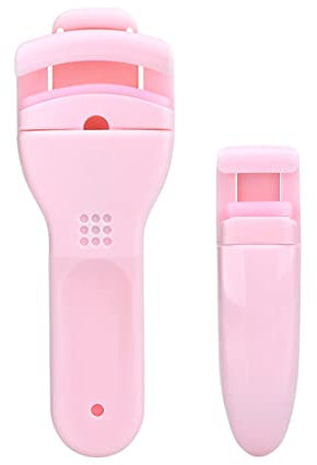 2 Pezzi Curatore ciglia,Piega ciglia donna,Eyelash curler,Piegaciglia professionale,Piega ciglia,Piegaciglia,Per donne e ragazze（Rosa）