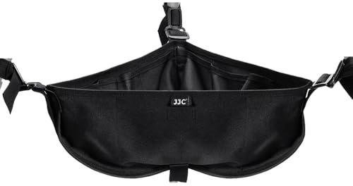 JJC Borsa universale per treppiede, regolabile, resistente, per la sabbia, per la gonna, per treppiede, per video, cavalletto, fotocamera, fotografia, borsa portaoggetti, mensola, nero, Blu, moderno