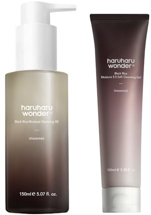 haruharu wonder Double Cleansing Set with Cleansing Oil and Cleansing Gel